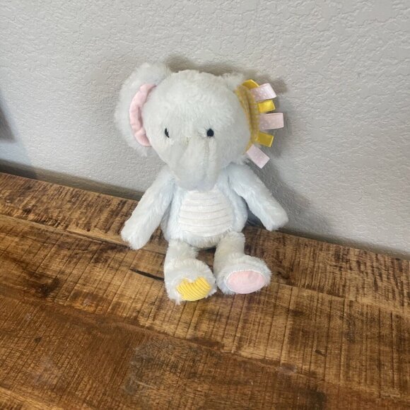 Sensory Snug-gables The Land Of Make Believe Ideas Elephant Plush Rattle Toy - Picture 4 of 9